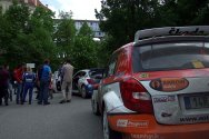 Rallye Český Krumlov: Dojezd posádek do cíle